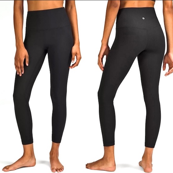 lululemon athletica Pants - Lululemon Align High-Rise Tight 25″ – Size 2 – Black – Nulu fabric